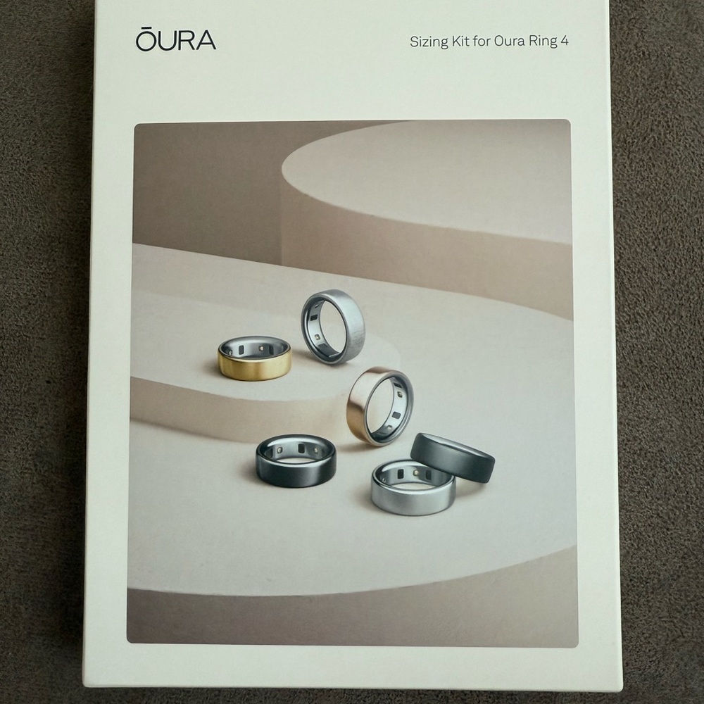 Oura Ring Sizing Kit Ring 4